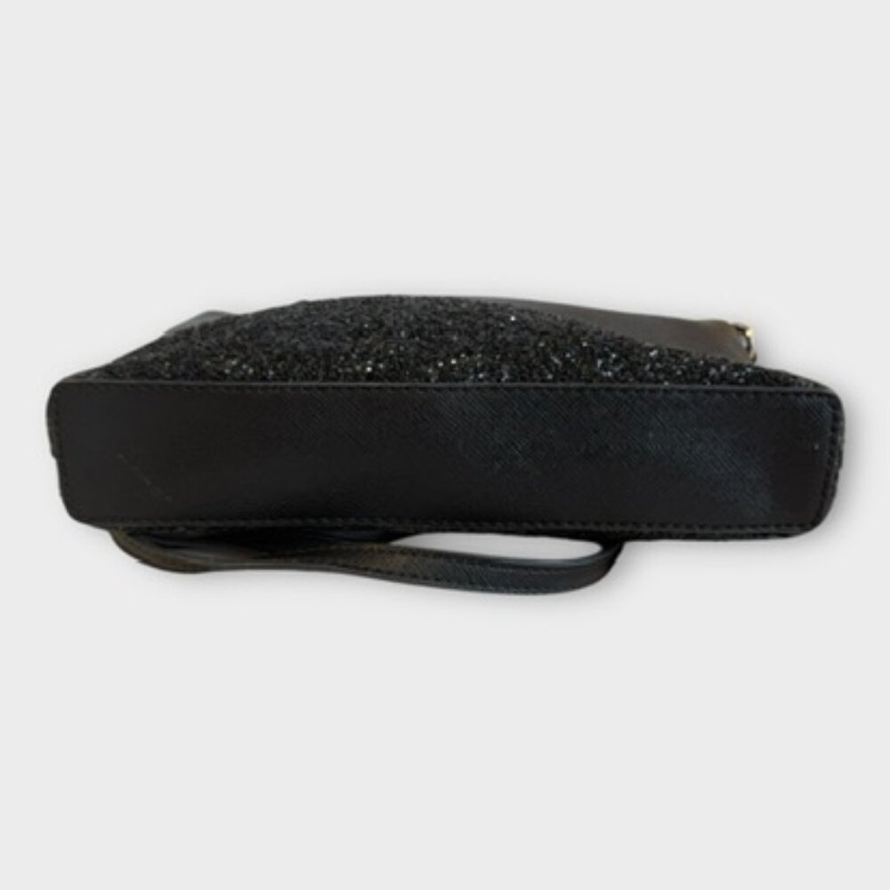 Kate Spade Flash Glitter Mixed Black Crossbody Purse - Picture 8 of 9